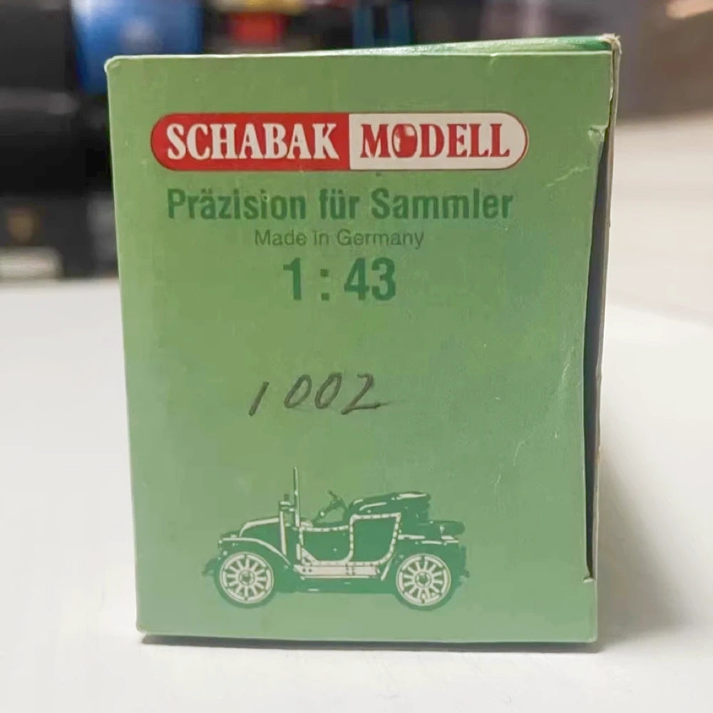 [Schabak] 1:43 Volkswagen 1983 Golf MK2 oro modellino di auto Die-Cast