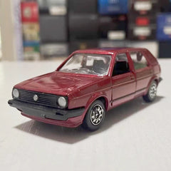 [Schabak] 1:43 Volkswagen 1983 Golf MK2 Red Model Car Die-Cast
