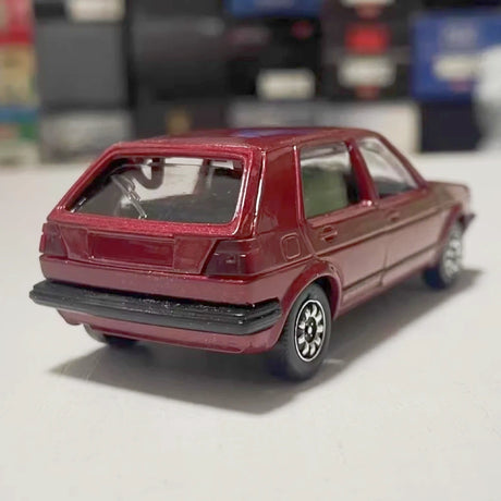 [Schabak] 1:43 Volkswagen 1983 Golf MK2 Red Model Car Die-Cast