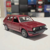 [Schabak] 1:43 Volkswagen 1983 Golf MK2 Red Model Car Die-Cast