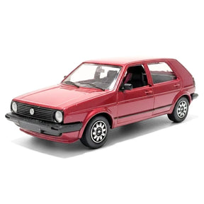 [Schabak] 1:43 Volkswagen 1983 Golf MK2 Red Model Car Die-Cast