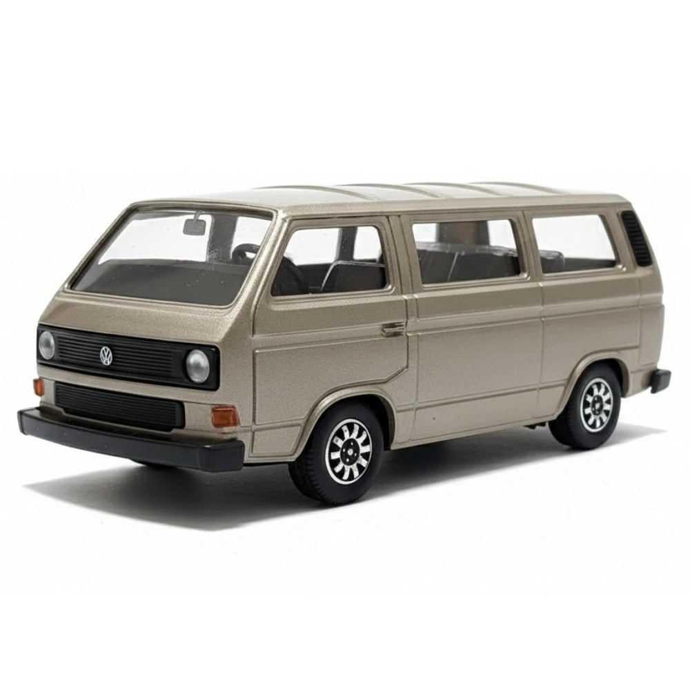 [Schabak] 1:43 Volkswagen 1985 Caravelle Syncro Gold Model Car Die-Cast