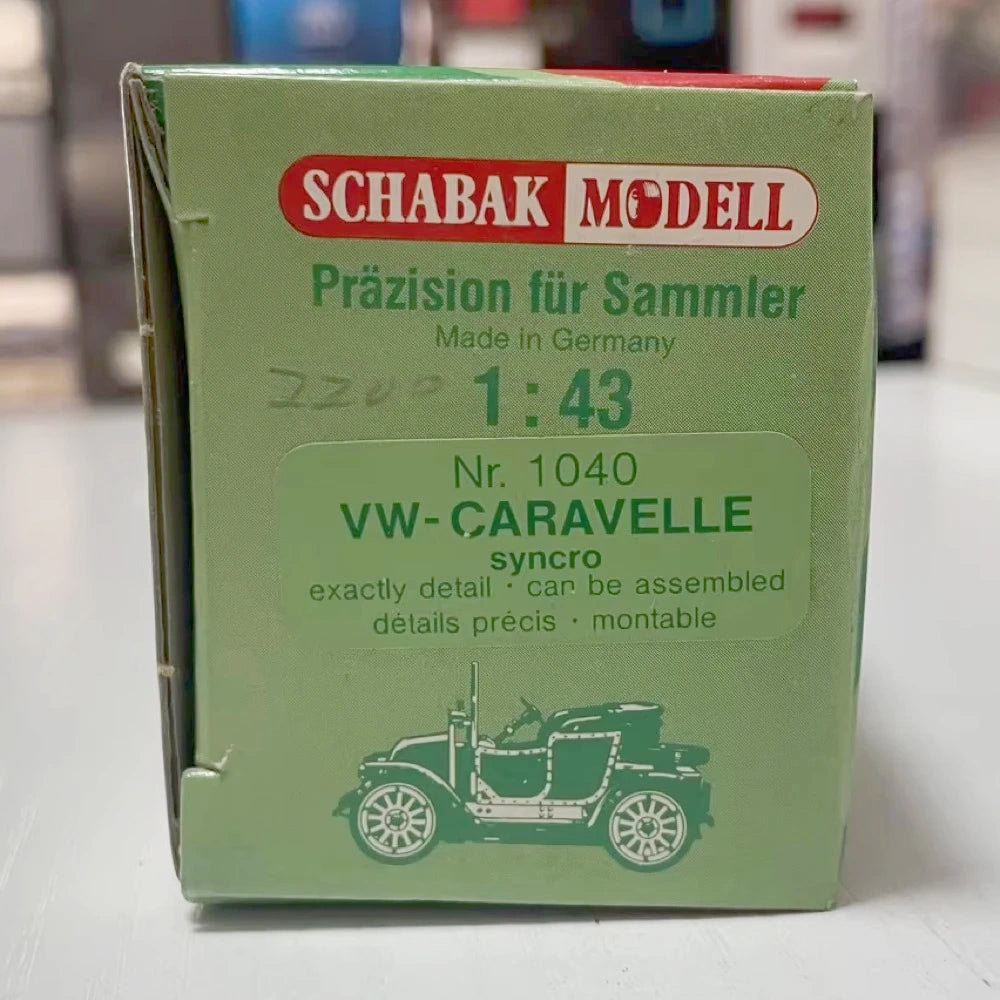 [Schabak] 1:43 Volkswagen 1985 Caravelle Syncro ou voiture miniature Die-Cast