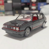 [Schabak] 1:43 Volkswagen 1985 Golf GTI MK2 Black Model Car Die-Cast
