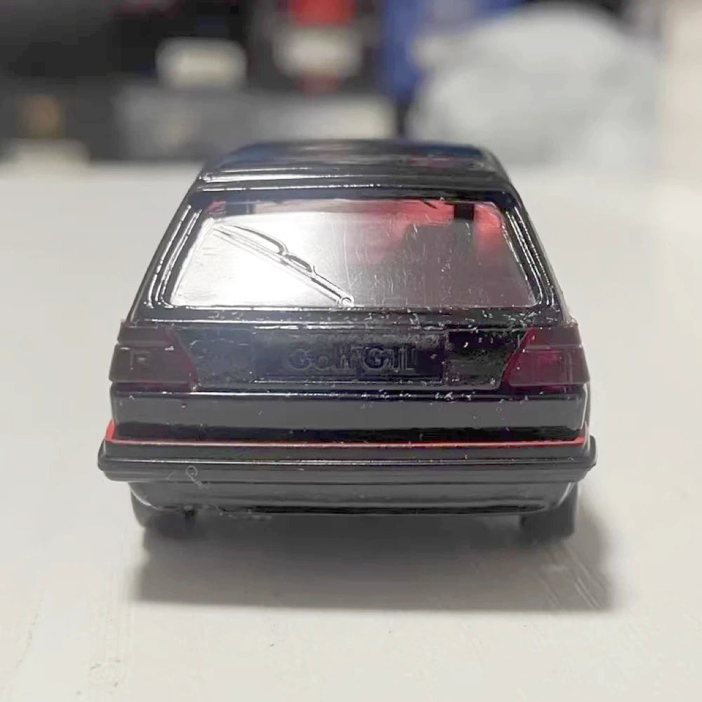 [Schabak] 1:43 Volkswagen 1985 Golf GTI MK2 Black Model Car Die-Cast