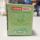 [Schabak] 1:43 Volkswagen 1985 Golf GTI MK2 Black Model Car Die-Cast