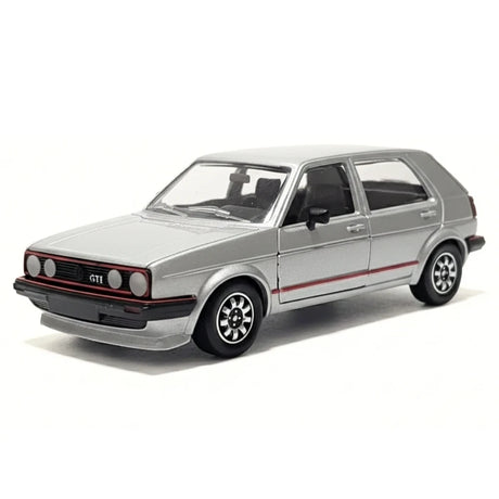 [Schabak] 1:43 Volkswagen 1985 Golf GTI MK2 Silver Model Car Die-Cast