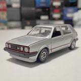 [Schabak] 1:43 Volkswagen 1985 Golf GTI MK2 Silver Model Car Die-Cast