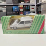 [Schabak] 1:43 Volkswagen 1985 Golf GTI MK2 Silver Model Car Die-Cast