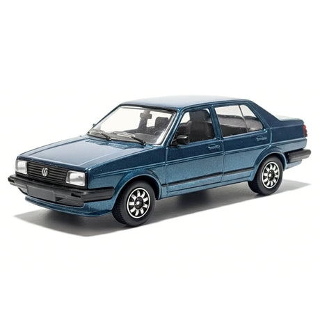 [Schabak] 1:43 Volkswagen 1985 Jetta MK2 Blue Model Car Die-Cast