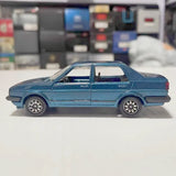 [Schabak] 1:43 Volkswagen 1985 Jetta MK2 blå modellbil Die-Cast