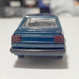[Schabak] 1:43 Volkswagen 1985 Jetta MK2 blå modellbil Die-Cast
