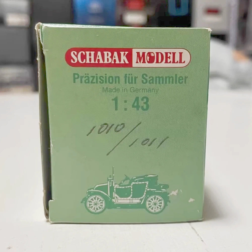 [Schabak] 1:43 Volkswagen 1985 Jetta MK2 Blue Model Car Die-Cast