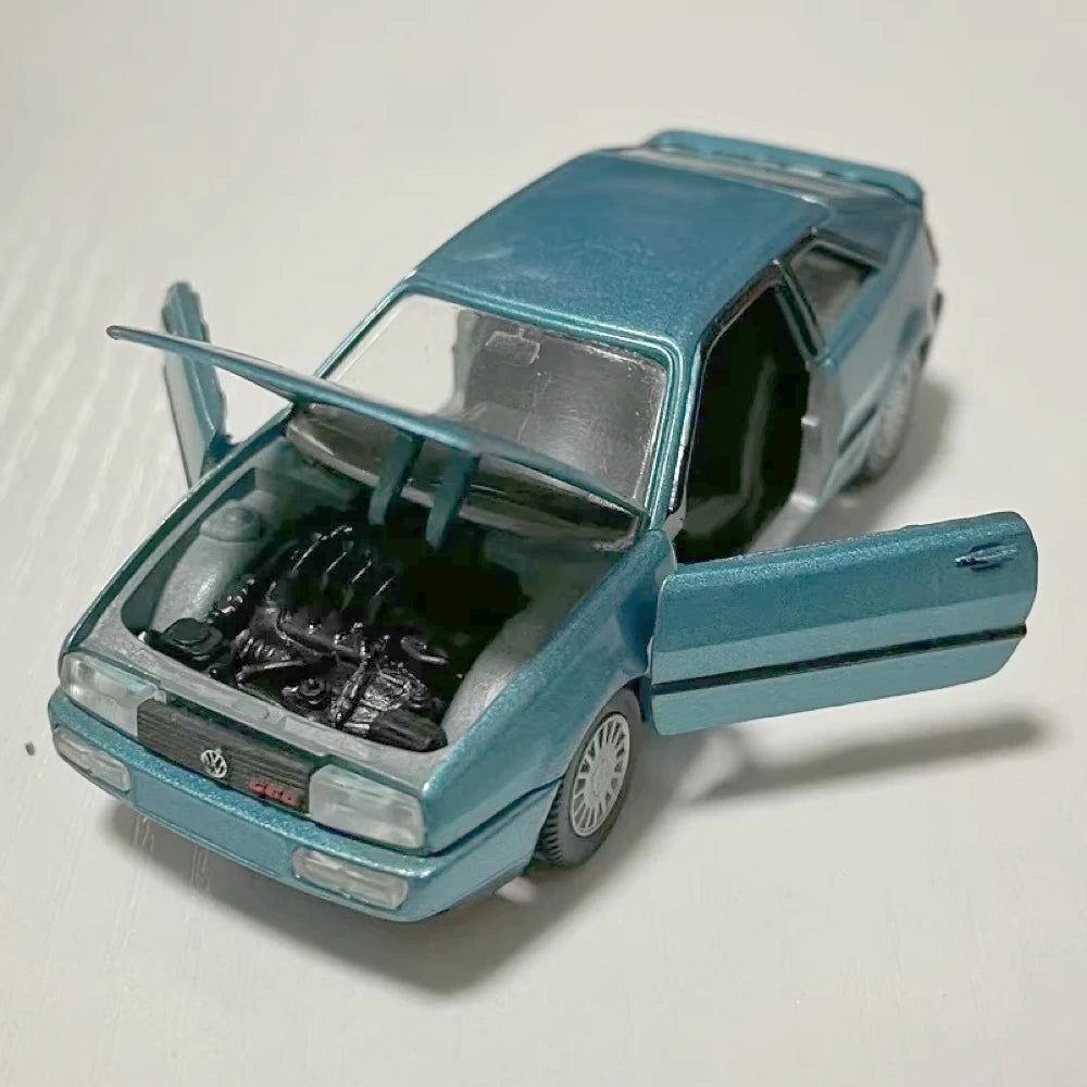 [Schabak] 1:43 Volkswagen 1989 Corrado G60 ブルー モデルカー Die-Cast