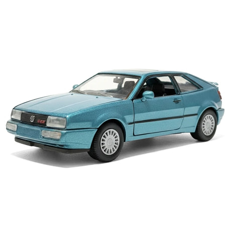 [Schabak] 1:43 Volkswagen 1989 Corrado G60 Blue Model Car Die-Cast
