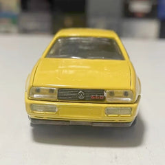 [Schabak] 1:43 Volkswagen 1989 Corrado G60 Yellow Model Car Die-Cast