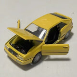 [Schabak] 1:43 Volkswagen 1989 Corrado G60 Yellow Model Car Die-Cast