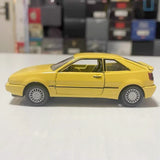 [Schabak] 1:43 Volkswagen 1989 Corrado G60 Yellow Model Car Die-Cast