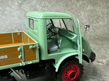[Schuco] 1:18 Mercedes-Benz 1950s Unimog U401 Green Model Car Die-Cast