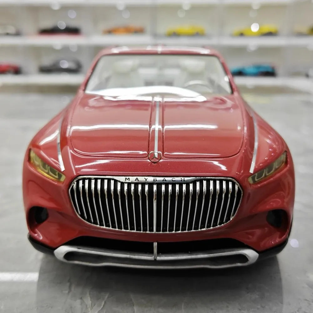 [Schuco] 1:18 Mercedes-Maybach 2018 Ultimate Luxury Concept Red Model Car Resin
