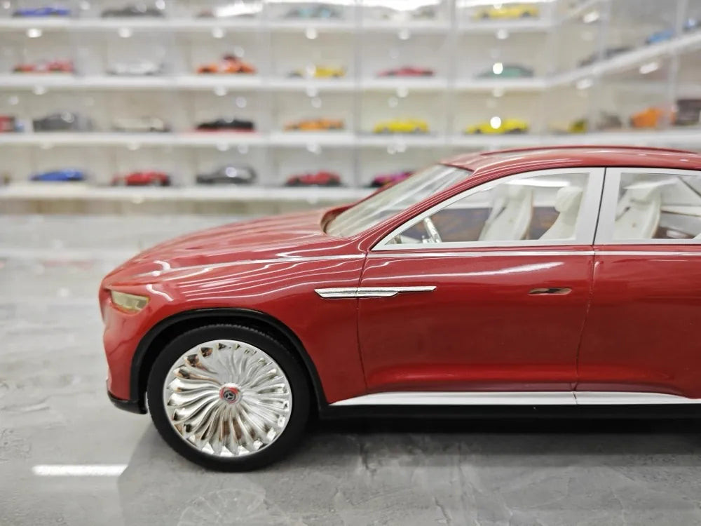 [Schuco] 1:18 Mercedes-Maybach 2018 Ultimate Luxury Concept Red Model Car Resin