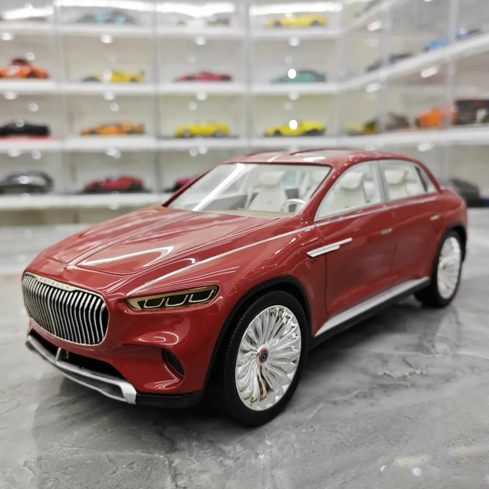 [Schuco] 1:18 Mercedes-Maybach 2018 Ultimate Luxury Concept Red Model Car Resin