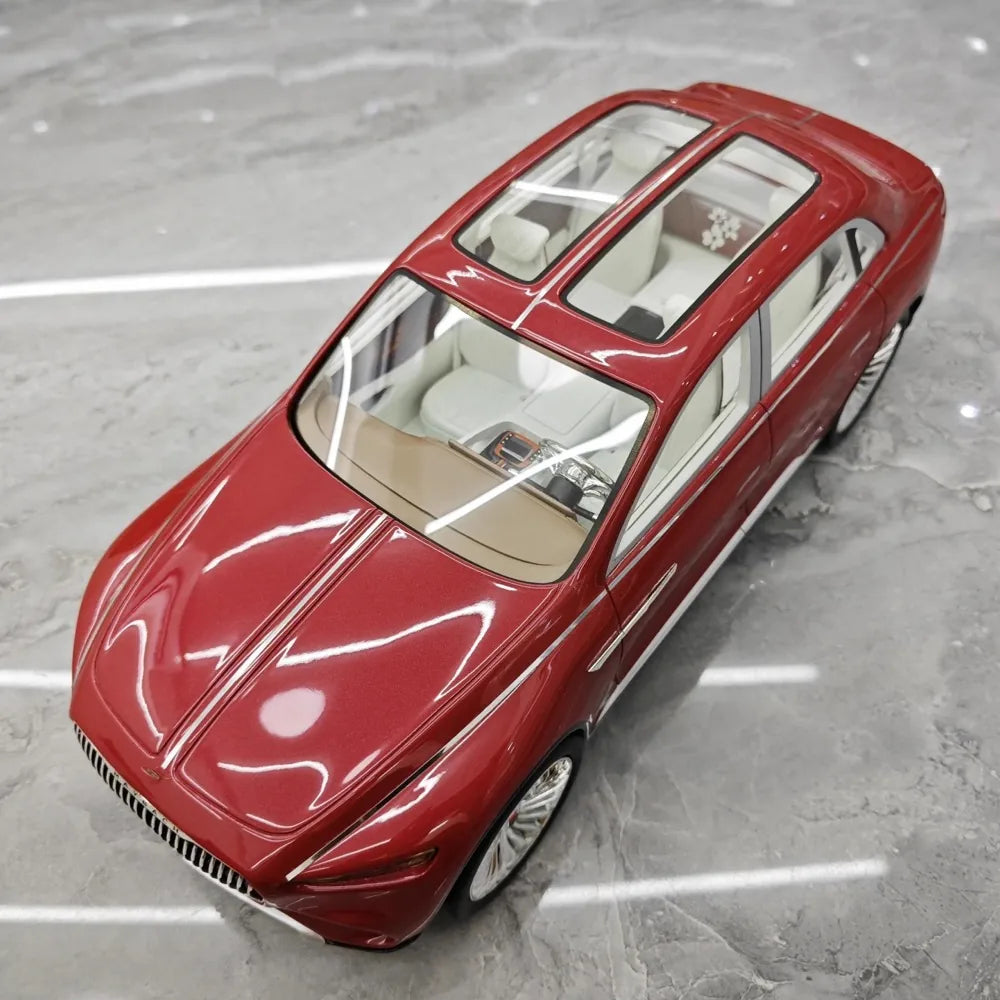 [Schuco] 1:18 Mercedes-Maybach 2018 Ultimate Luxury Concept Red Model Car Resin