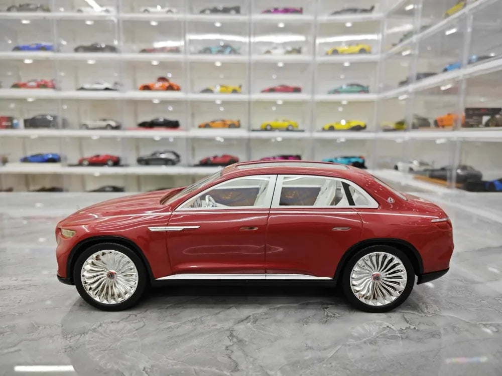 [Schuco] 1:18 Mercedes-Maybach 2018 Ultimate Luxury Concept Red Model Car Resin