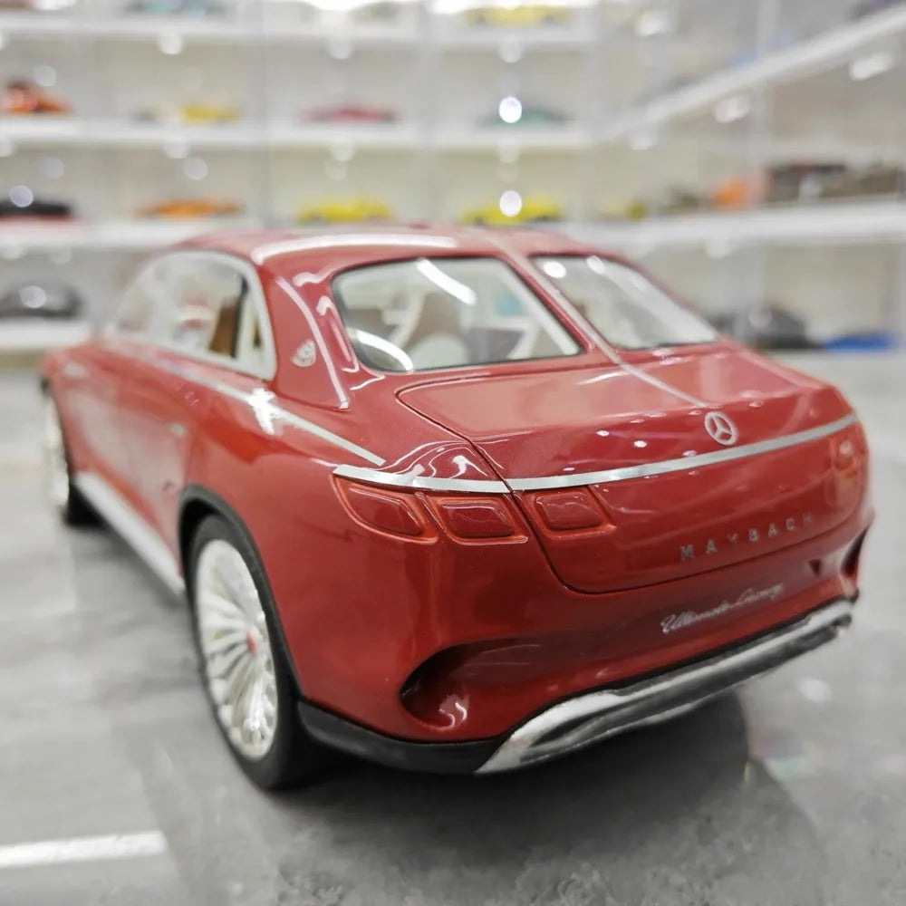 [Schuco] 1:18 Mercedes-Maybach 2018 Ultimate Luxury Concept Red Model Car Resin