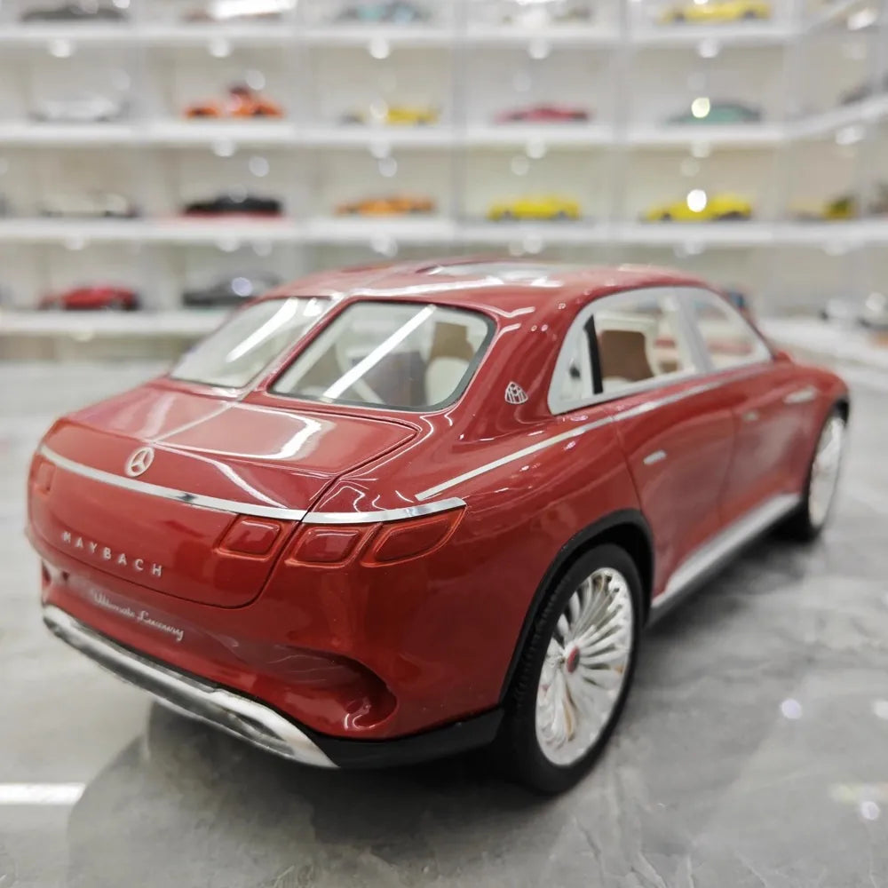 [Schuco] 1:18 Mercedes-Maybach 2018 Ultimate Luxury Concept Red Model Car Resin