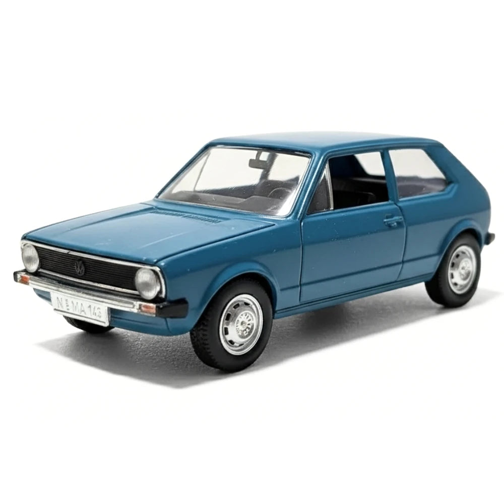 [Schuco] 1:43 Audi 1974 50 Coupe Blue Model Car Die-Cast
