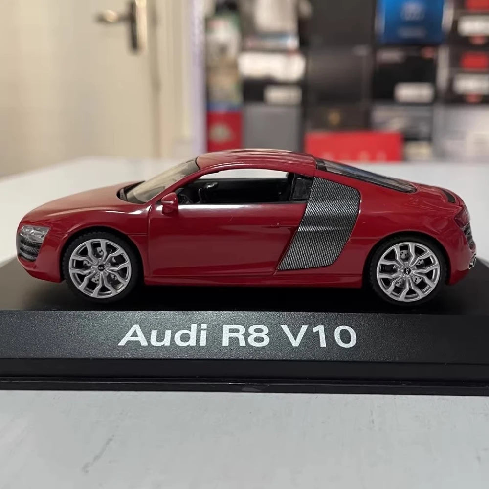 [Schuco] 1:43 Audi 2009 R8 V10 Coupe Red Model Car Die-Cast