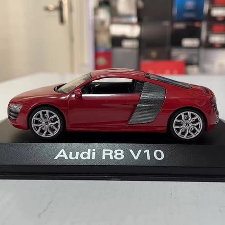 [Schuco] 1:43 Audi 2009 R8 V10 Coupe Red Model Car Die-Cast