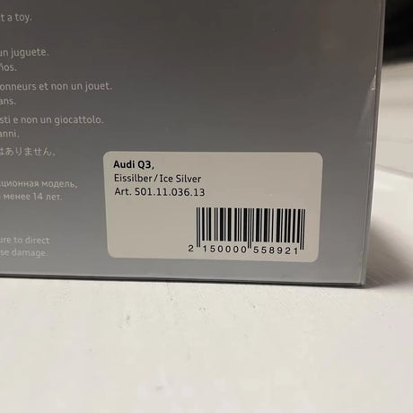 [Schuco] 1:43 Audi 2012 Q3 Silver Model Car Die-Cast