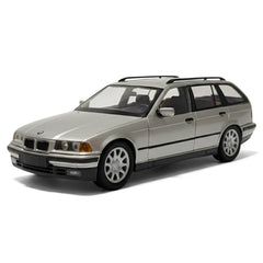 [Schuco] 1:43 BMW 1996 E36 328i Touring argento modellino di auto Die-Cast