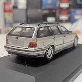 [Schuco] 1:43 BMW 1996 E36 328i Touring hopea pienoismalli Die-Cast