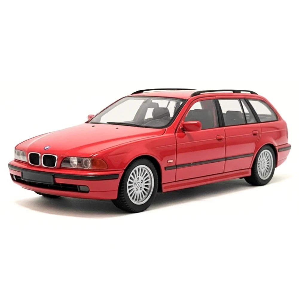 [Schuco] 1:43 BMW 1997 E39 528i Touring rosso modellino di auto Die-Cast