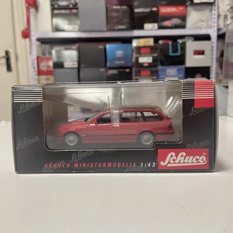 [Schuco] 1:43 BMW 1997 E39 528i Touring Red Model Car Die-Cast