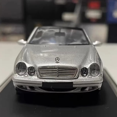 [Schuco] 1:43 Mercedes-Benz 1998 CLK Cabrio A208 Silver Model Car Die-Cast