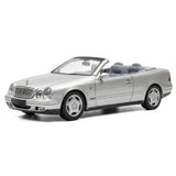 [Schuco] 1:43 Mercedes-Benz 1998 CLK Cabrio A208 Silver Model Car Die-Cast