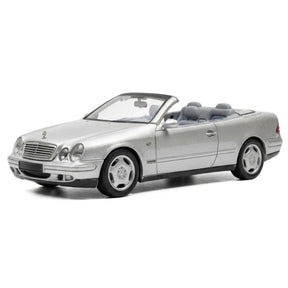 [Schuco] 1:43 Mercedes-Benz 1998 CLK Cabrio A208 Silver Model Car Die-Cast