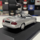 [Schuco] 1:43 Mercedes-Benz 1998 CLK Cabrio A208 Silver Model Car Die-Cast