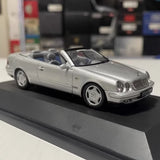 [Schuco] 1:43 Mercedes-Benz 1998 CLK Cabrio A208 Silver Model Car Die-Cast