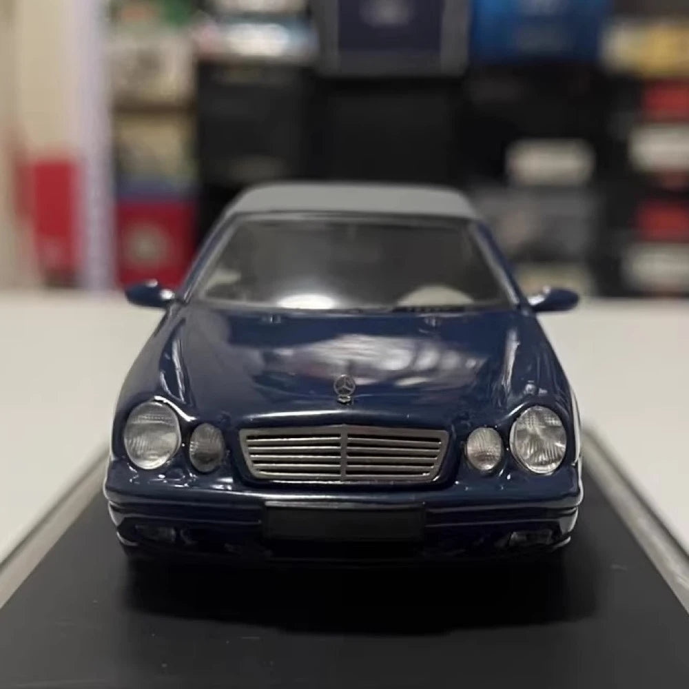 [Schuco] 1:43 Mercedes-Benz 1998 CLK230 A208 Blue Model Car Die-Cast