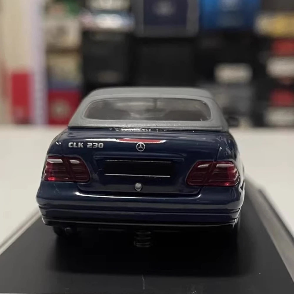 [Schuco] 1:43 Mercedes-Benz 1998 CLK230 A208 Blue Model Car Die-Cast