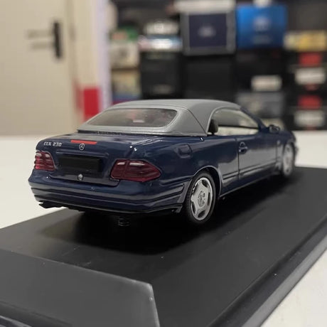 [Schuco] 1:43 Mercedes-Benz 1998 CLK230 A208 Blue Model Car Die-Cast