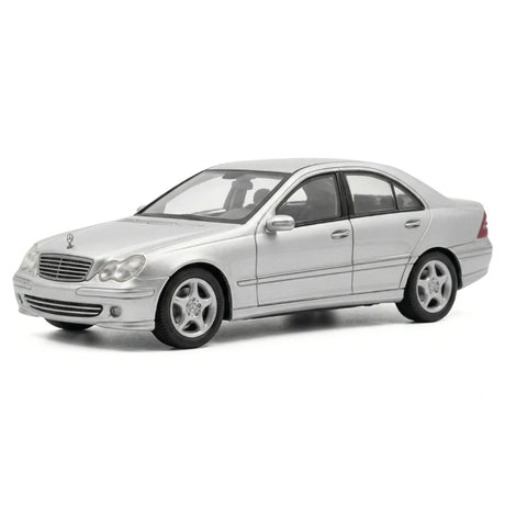 [Schuco] 1:43 Mercedes-Benz 2000 C230 W203 Silver Model Car Die-Cast