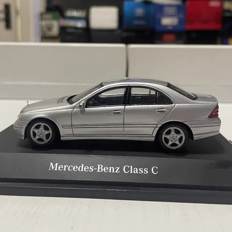 [Schuco] 1:43 Mercedes-Benz 2000 C230 W203 Silver Model Car Die-Cast