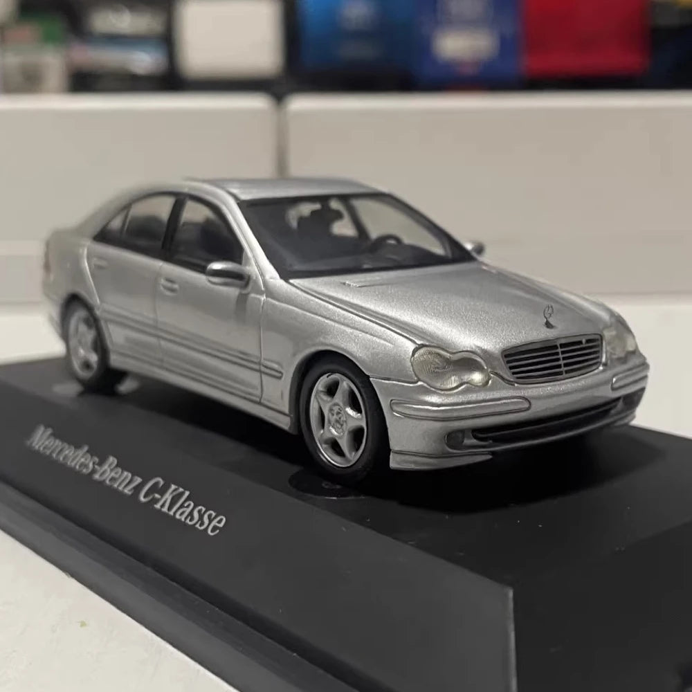 [Schuco] 1:43 Mercedes-Benz 2000 C230 W203 Silver Model Car Die-Cast
