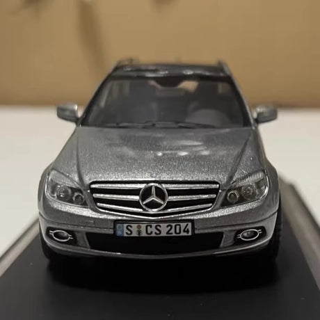 [Schuco] 1:43 Mercedes-Benz 2007 C200 S204 Gray Model Car Die-Cast